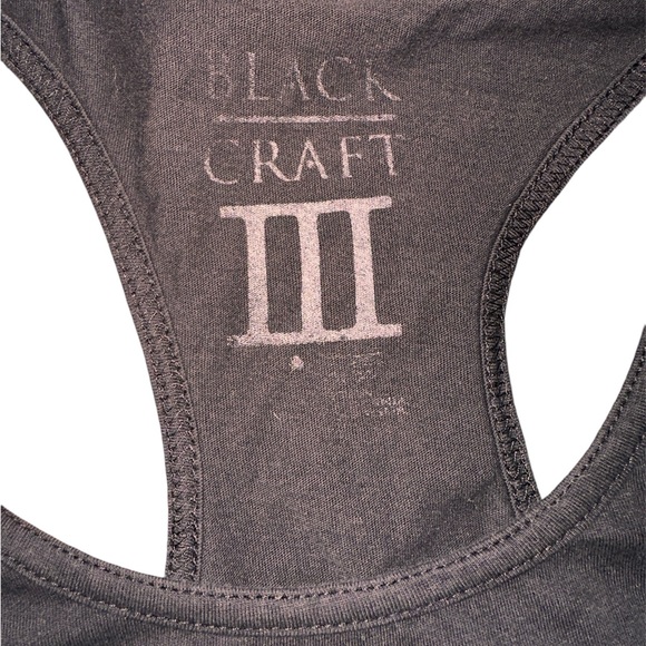 Women’s razor back tank- black craft cult - Picture 3 of 4